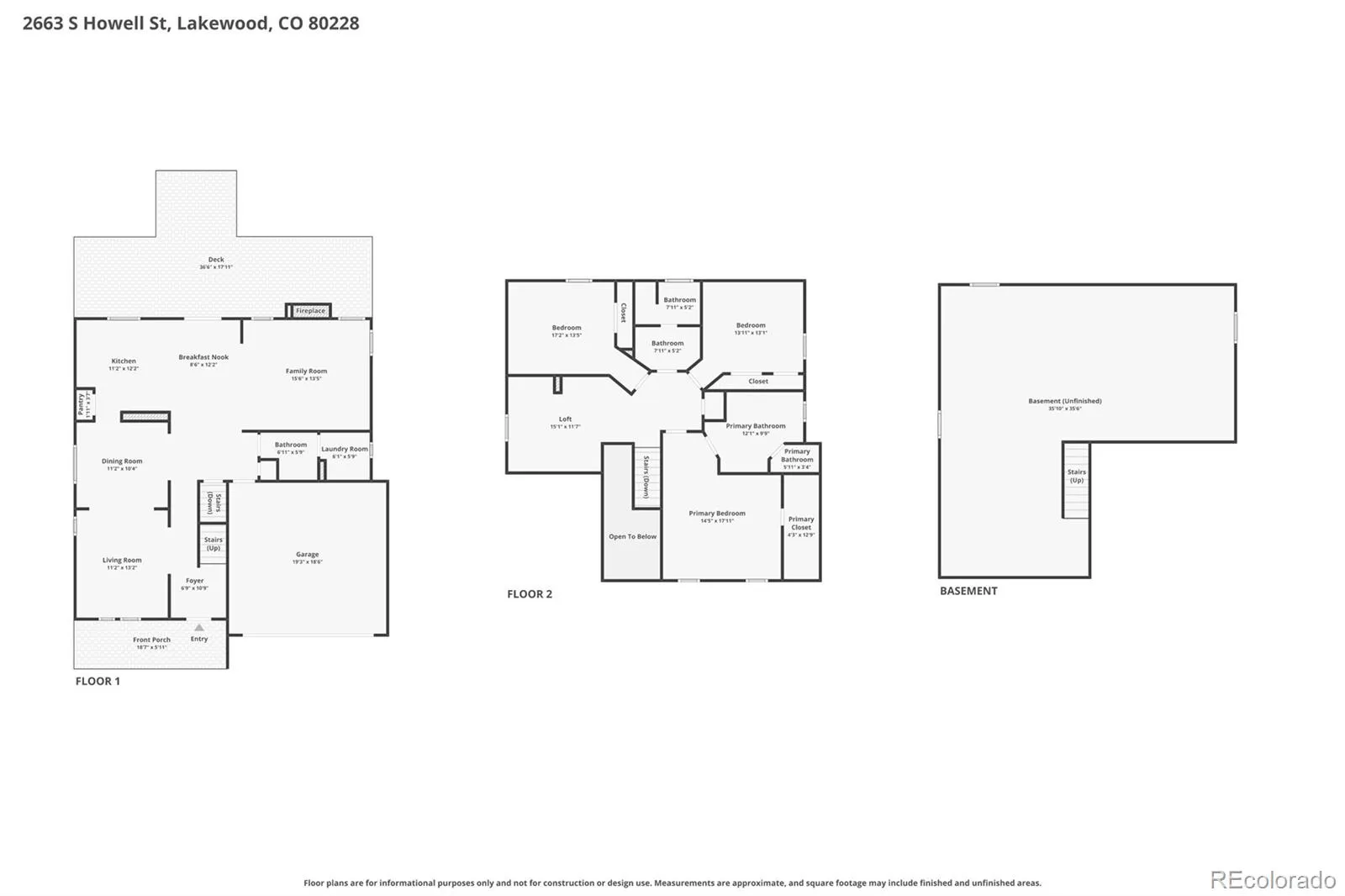 2663 S Howell Street Lakewood CO 80228 MLS #REC1509841 05202026023454 1600 49