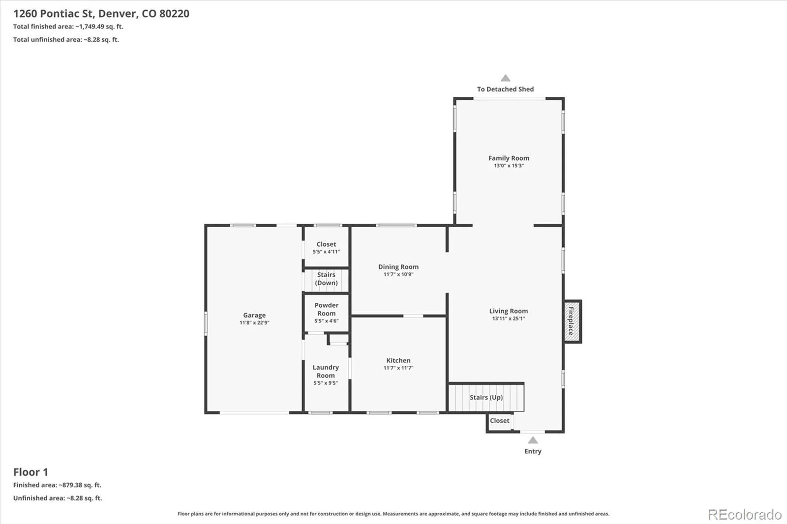 1260 Pontiac Street Denver CO 80220 MLS #REC1532314 05092026030811 1600 39