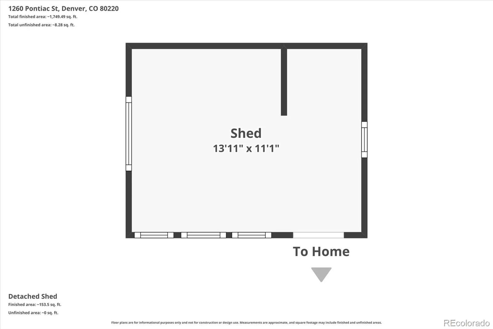 1260 Pontiac Street Denver CO 80220 MLS #REC1532314 05092026030811 1600 41