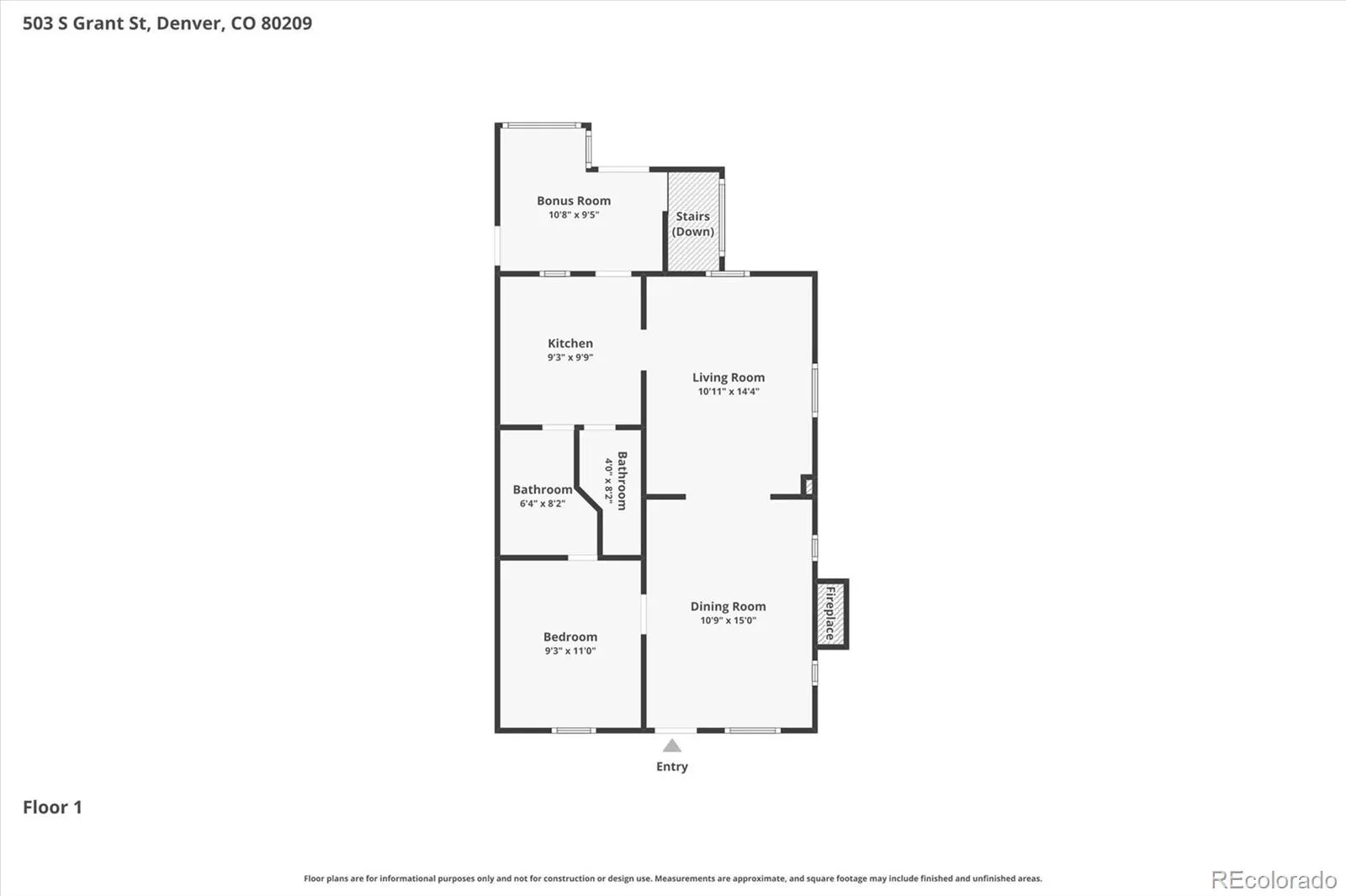 503 S Grant Street Denver CO 80209 MLS #REC1575078 05052026191535 1600 46
