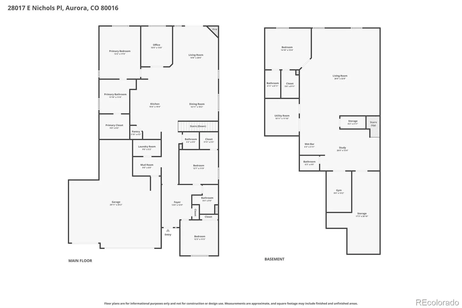 28017 E Nichols Place Aurora CO 80016 MLS #REC1599479 05182026190929 1600 43