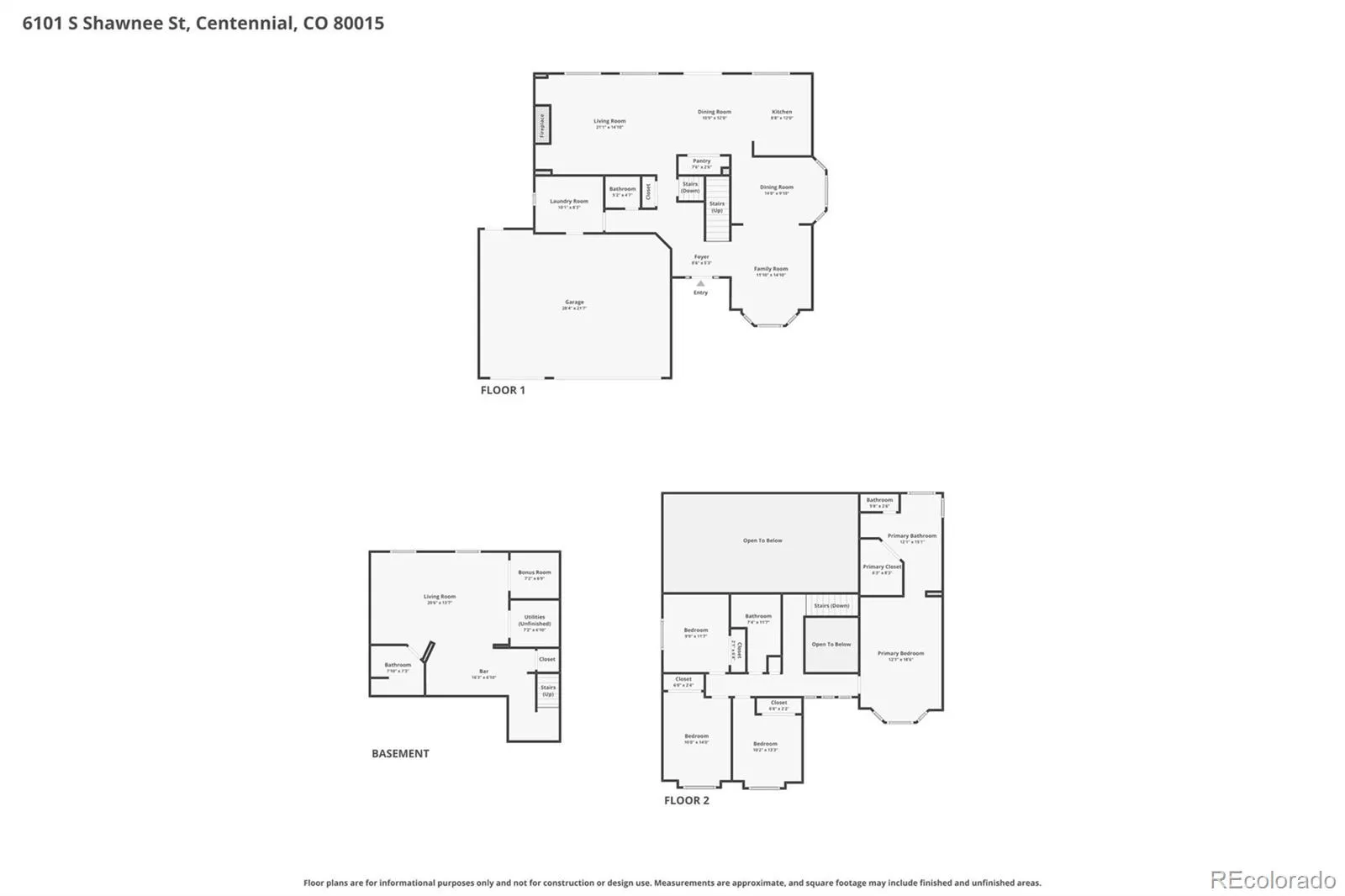 6101 S Shawnee Street Centennial CO 80015 MLS #REC1602648 04302026070609 1600 45