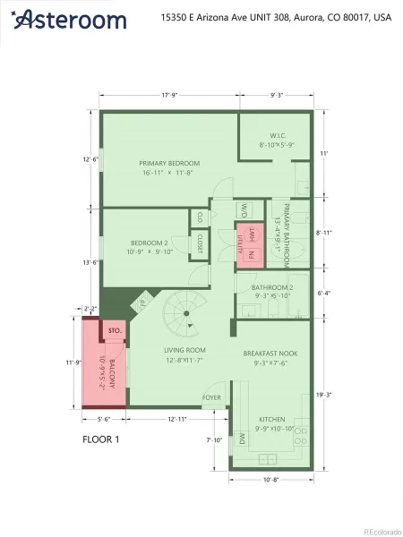 15350 E Arizona Avenue #308 Aurora CO 80017 MLS #REC1629386 05112026183424 800 20