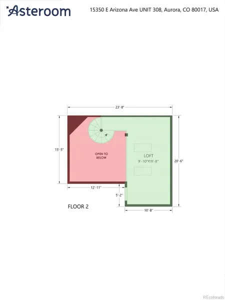 15350 E Arizona Avenue #308 Aurora CO 80017 MLS #REC1629386 05112026183424 800 21
