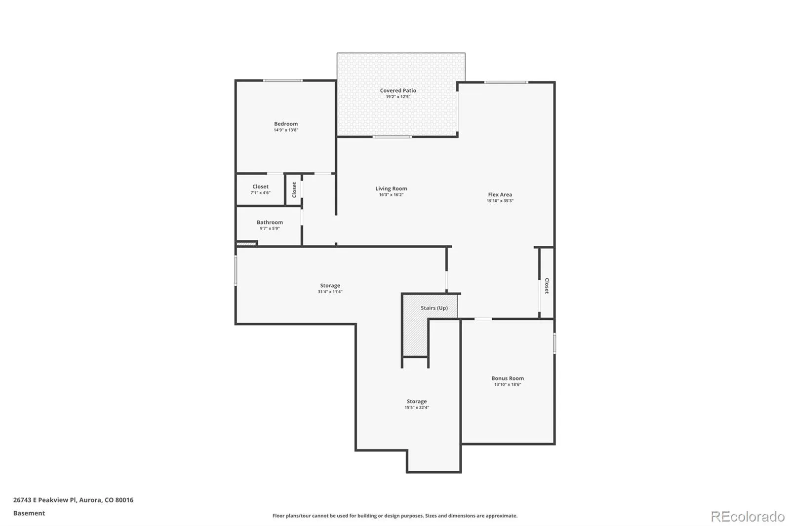 26743 E Peakview Place Aurora CO 80016 MLS #REC1657759 05232026182122 1600 31