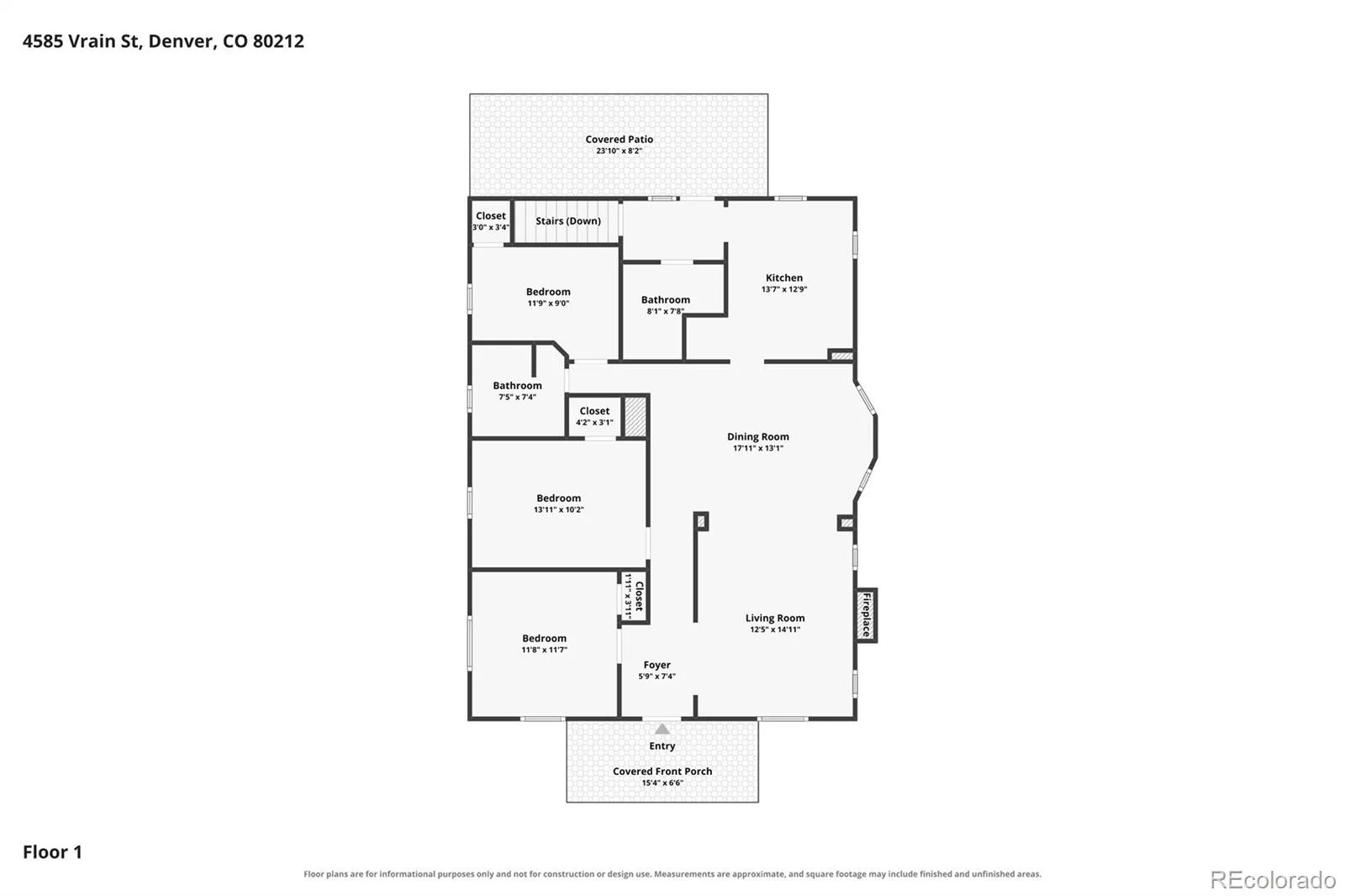 4585 Vrain Street Denver CO 80212 | MLS #REC1701154 10012026021554 1600 39