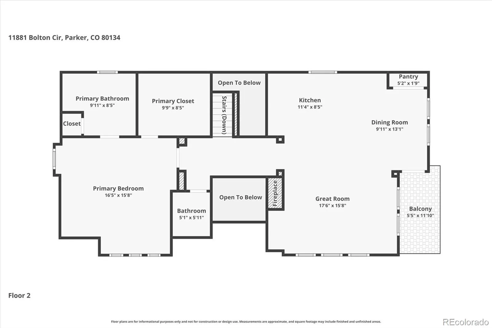 11881 Bolton Circle Parker CO 80134 | MLS #REC1717609 05122026225052 1600 31