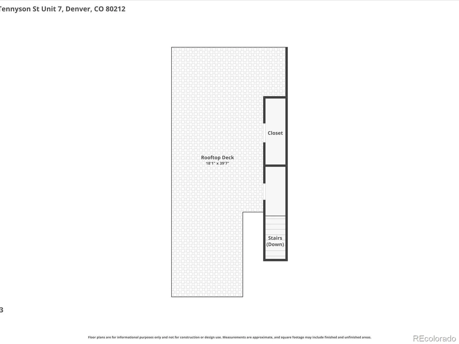 4460 Tennyson Street #7 Denver CO 80212 | MLS #REC1718328 08172026171727 1600 28