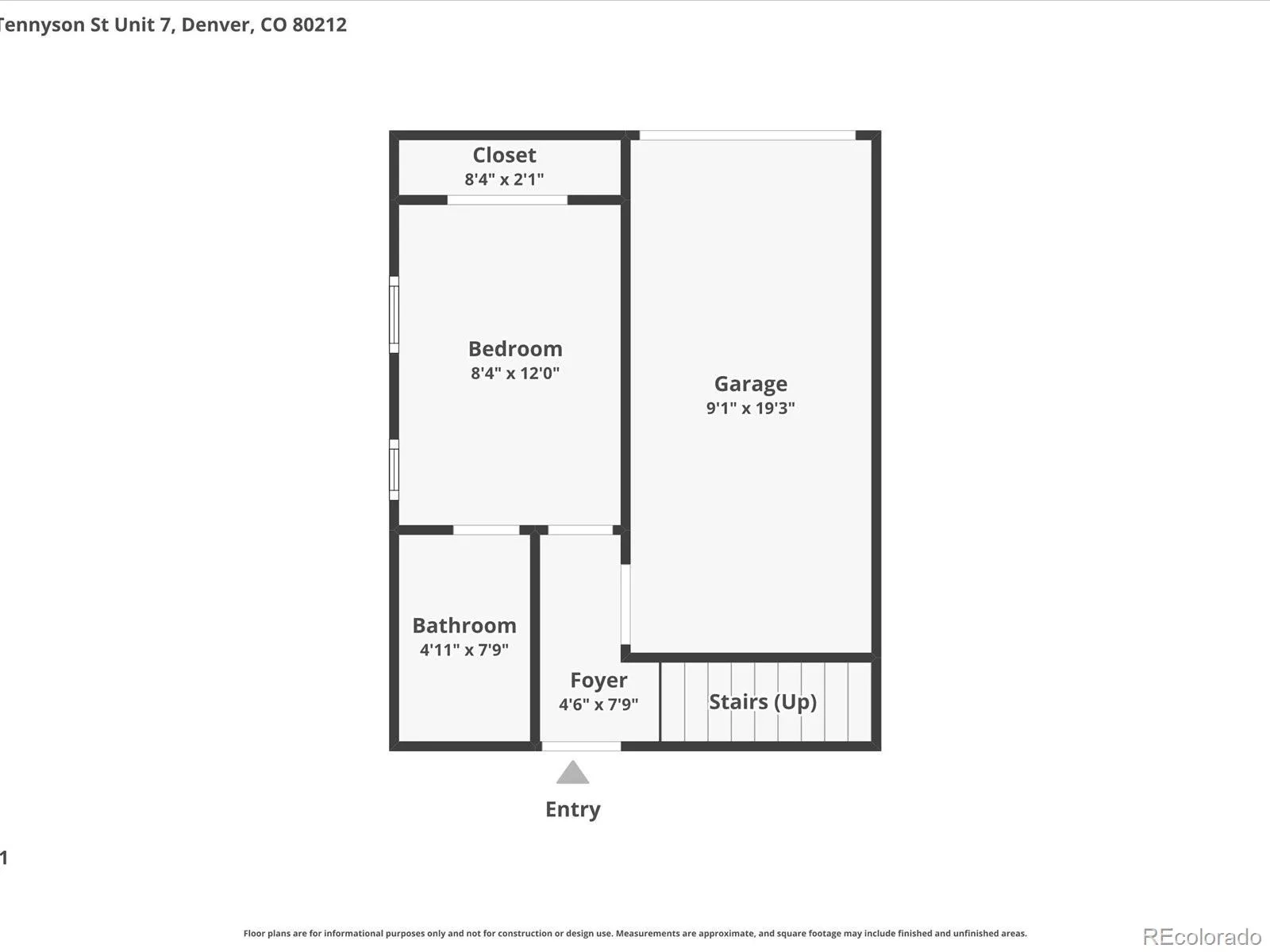 4460 Tennyson Street #7 Denver CO 80212 | MLS #REC1718328 08172026171727 1600 30