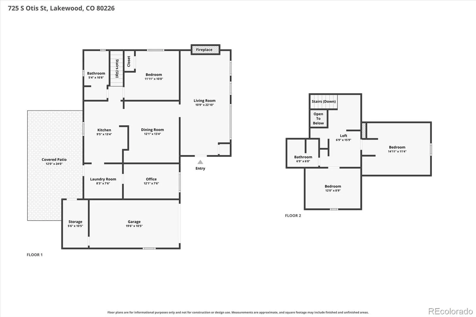 725 S Otis Street Denver CO 80226 | MLS #REC1759408 07292026010227 1600 33