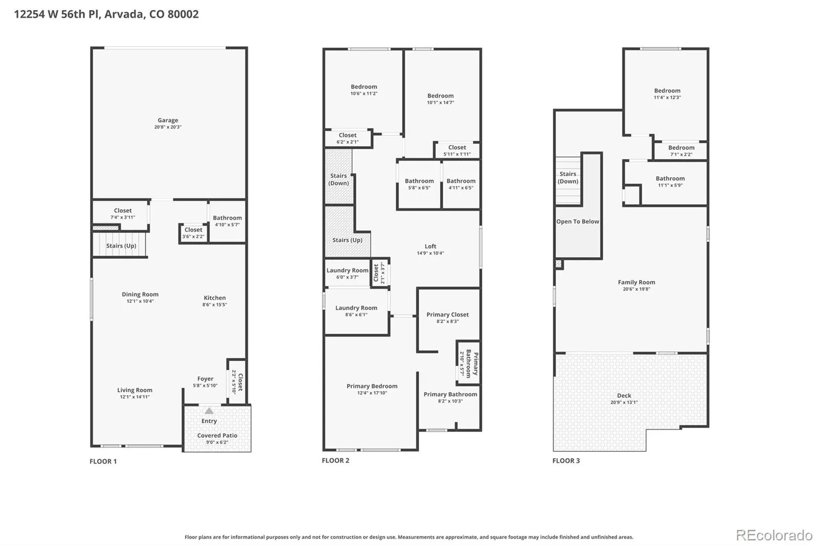 12254 W 56th Place Arvada CO 80002 MLS #REC1796625 05112026183440 1600 47
