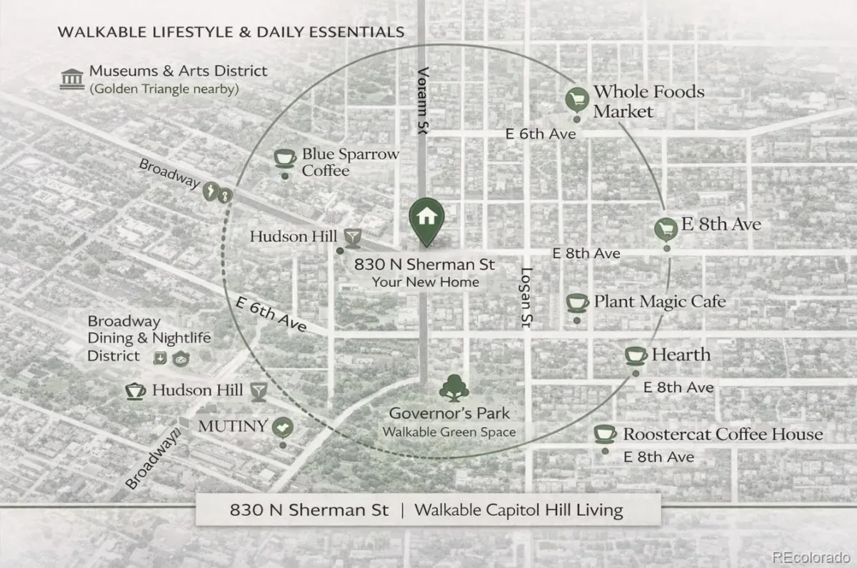 830 N Sherman Street #105 Denver CO 80203 MLS #REC1846796 03282026160931 1200 26