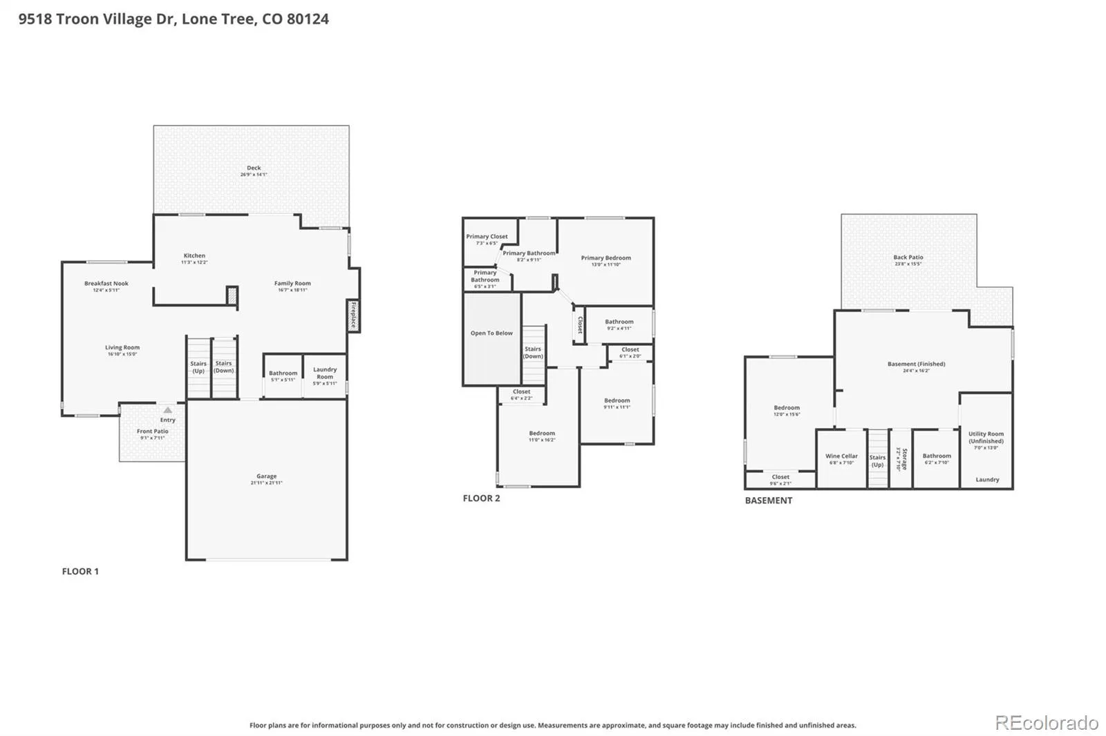9518 Troon Village Drive Lone Tree CO 80124 | MLS #REC1925001 07102026180236 1600 36