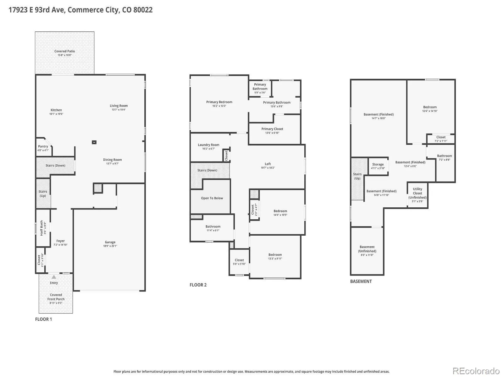 17923 E 93rd Avenue Commerce City CO 80022 | MLS #REC1934937 08132026200128 1600 48