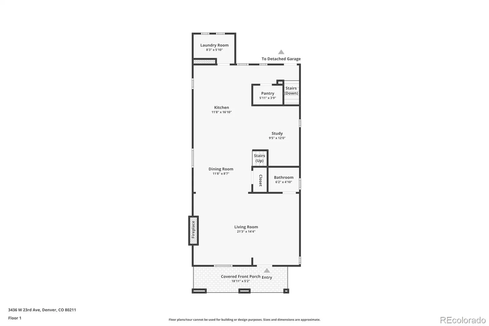 3436 W 23rd Avenue Denver CO 80211 | MLS #REC1970417 08222026011912 1600 34