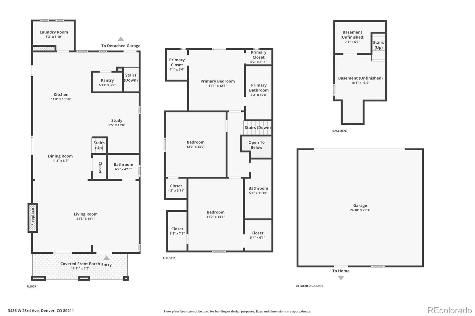 3436 W 23rd Avenue Denver CO 80211 | MLS #REC1970417 08222026011912 1600 37