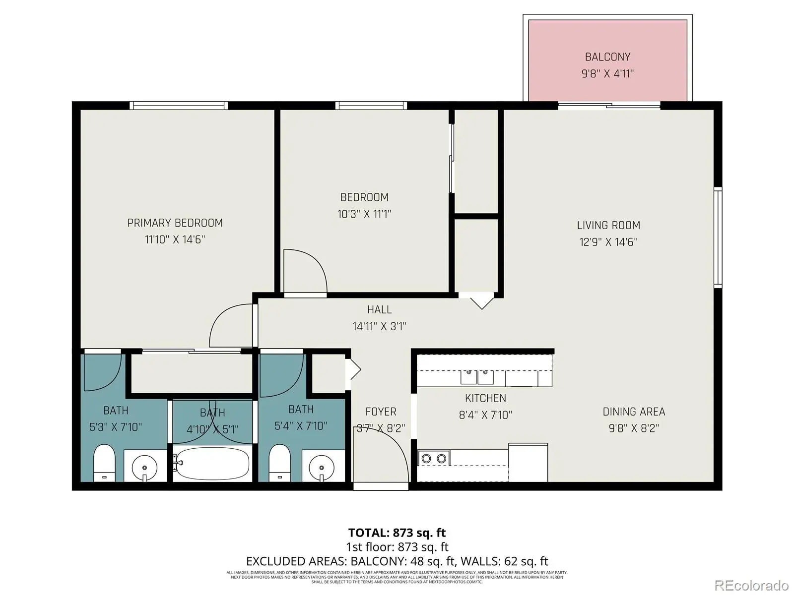 10211 Ura Lane #3-201 Thornton CO 80260 MLS #REC1979585 03062026214639 1600 15