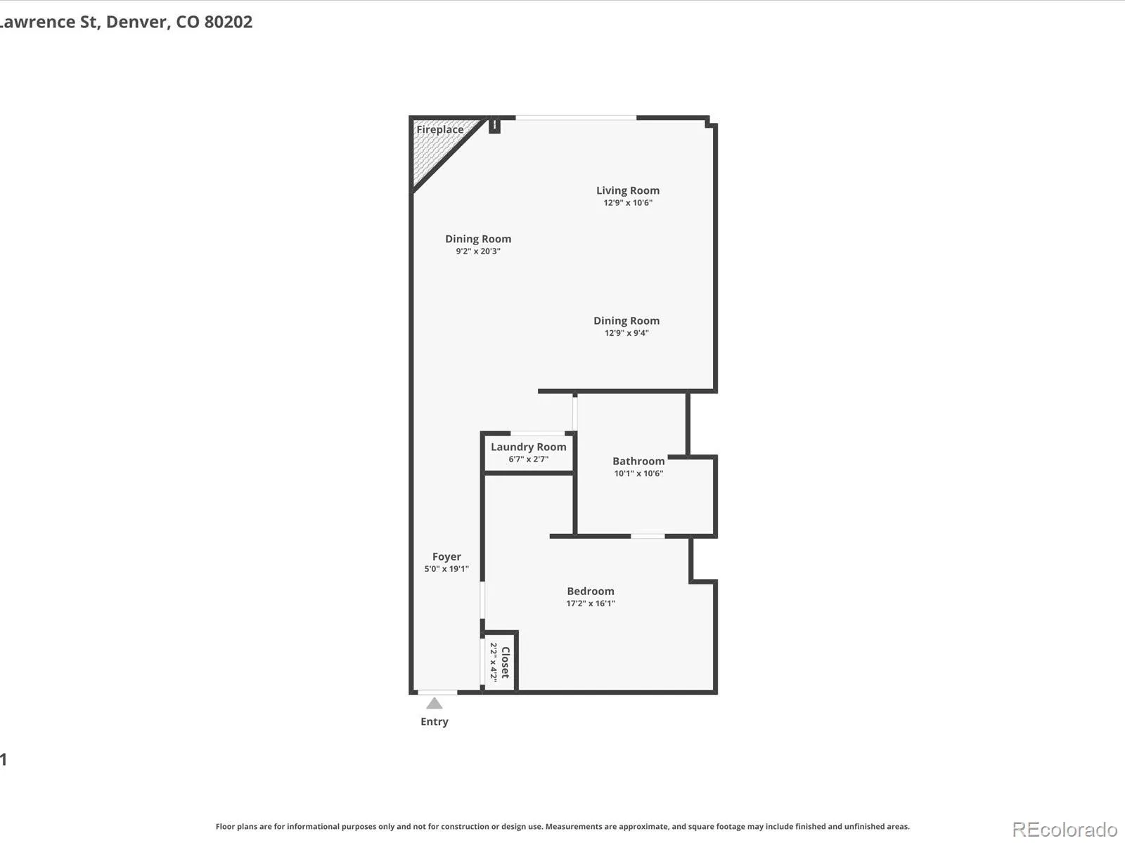 1800 Lawrence Street #308 Denver CO 80202 | MLS #REC1990461 08242026172015 1600 37