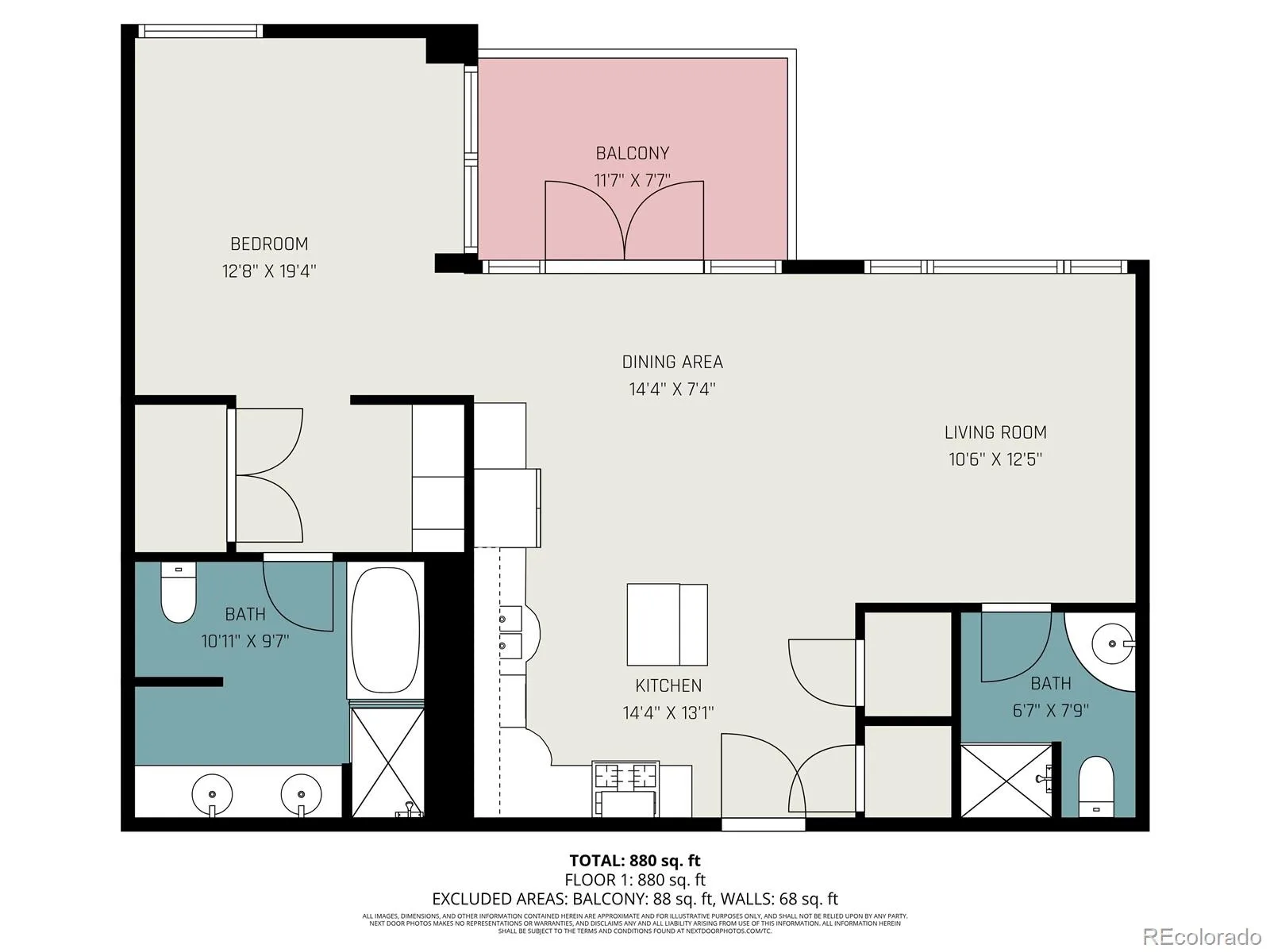 1401 Wewatta Street #413 Denver CO 80202 | MLS #REC2043165 08022026035425 1600 18