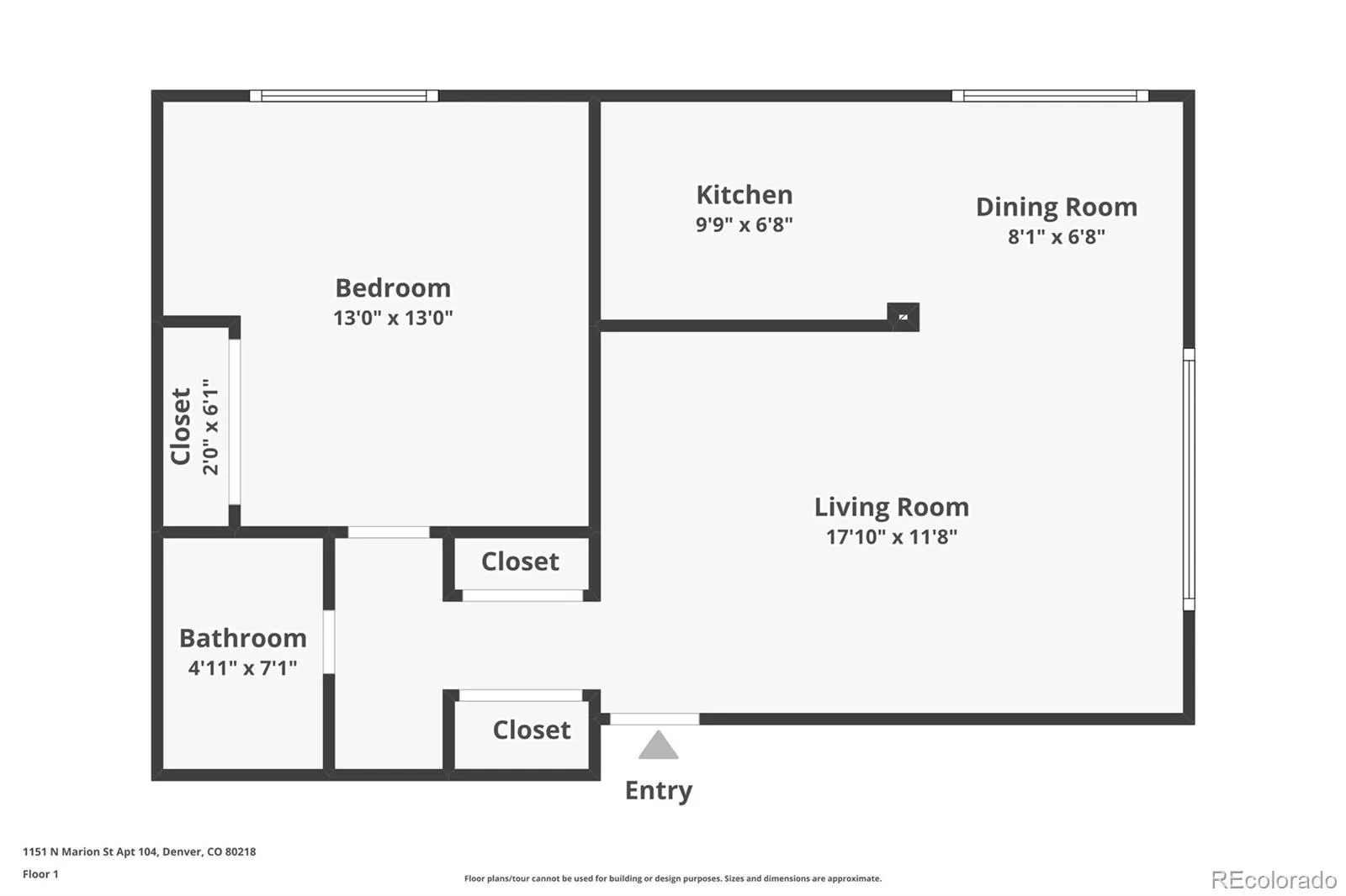 1151 N Marion Street #104 Denver CO 80218 MLS #REC2076078 05252026174848 1600 33