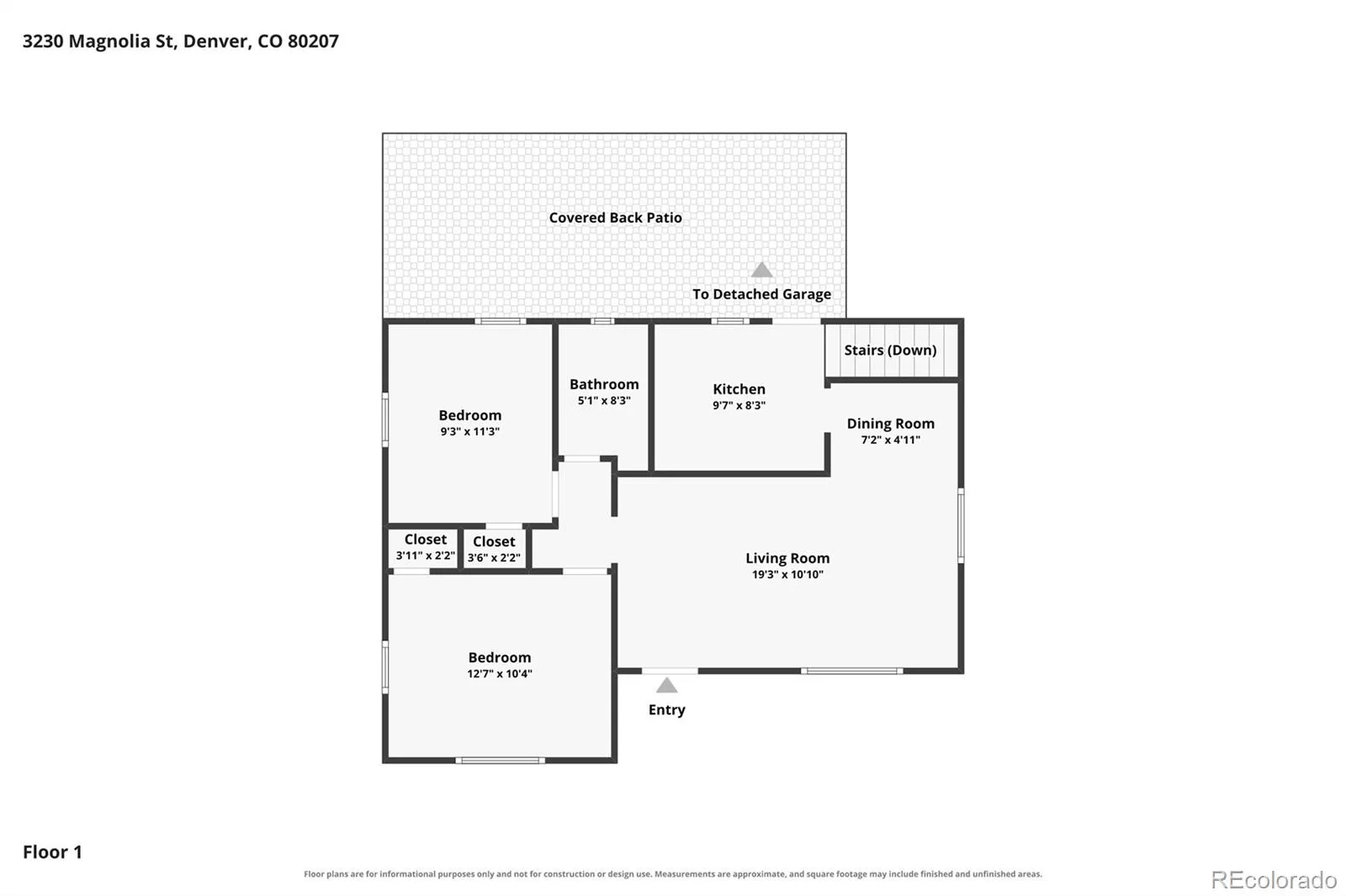 3230 Magnolia Street Denver CO 80207 | MLS #REC2099104 08052026174315 1600 32