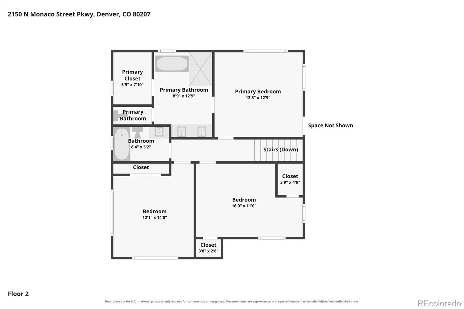 2150 N Monaco Street Parkway Denver CO 80207 | MLS #REC2111351 10012026011122 1600 48