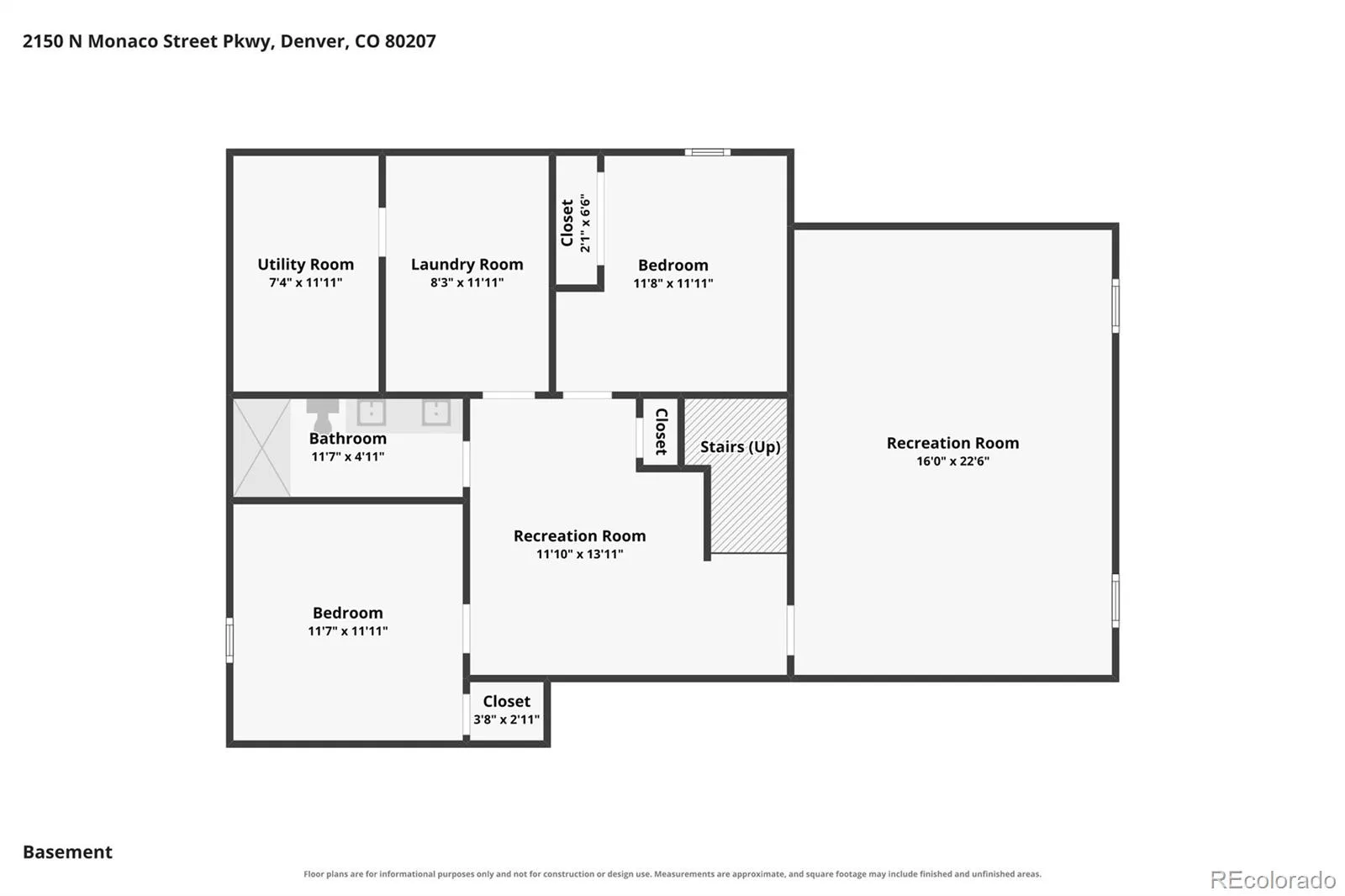 2150 N Monaco Street Parkway Denver CO 80207 | MLS #REC2111351 10012026011122 1600 49