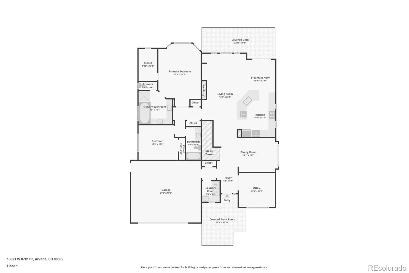 13821 W 87th Drive Arvada CO 80005 | MLS #REC2119314 07222026222028 1600 47
