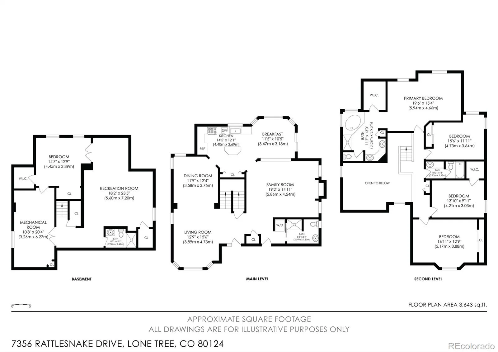 7356 Rattlesnake Drive Lone Tree CO 80124 MLS #REC2136949 06092026071646 1600 46