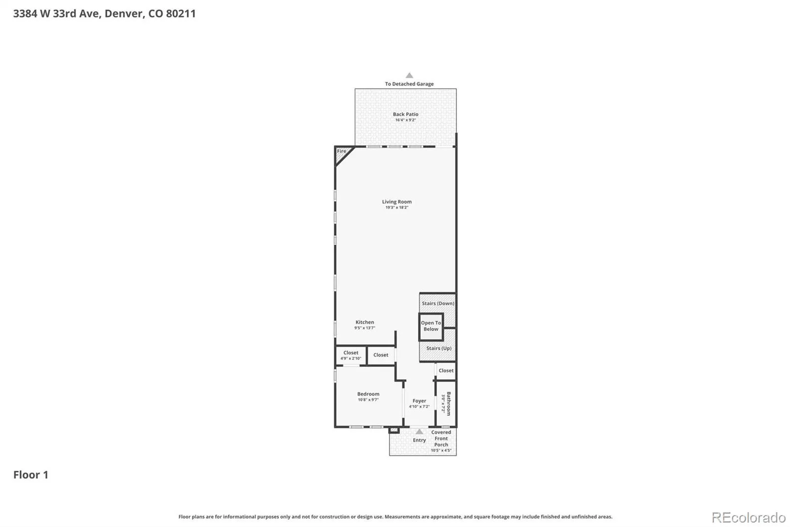 3384 W 33rd Avenue Denver CO 80211 MLS #REC2180876 05072026235708 1600 36