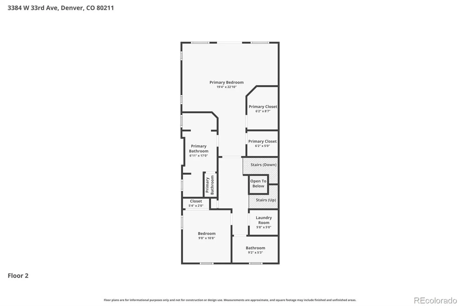 3384 W 33rd Avenue Denver CO 80211 MLS #REC2180876 05072026235708 1600 37
