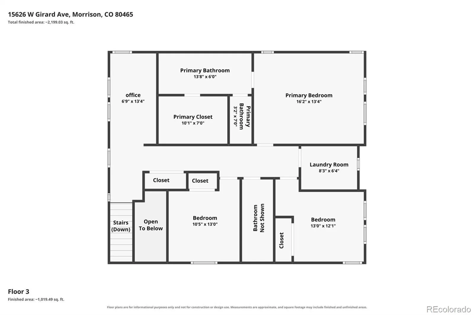15626 W Girard Avenue Morrison CO 80465 | MLS #REC2252143 08252026153147 1600 49