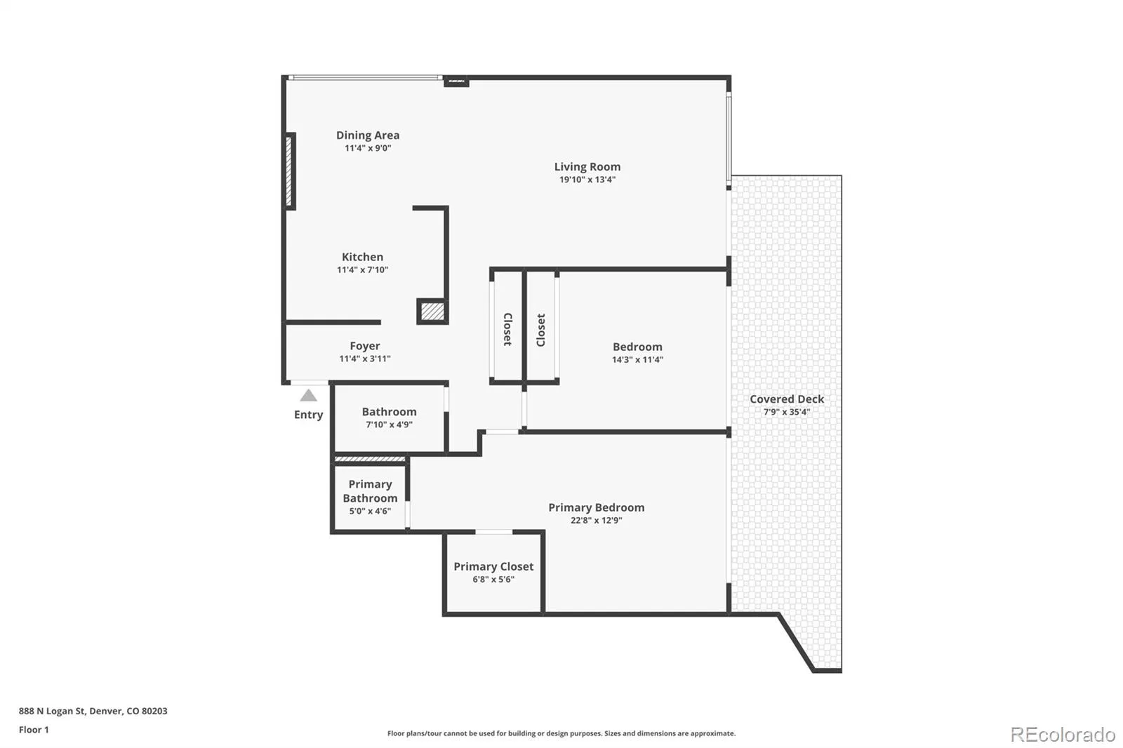 888 N Logan Street #5G Denver CO 80203 | MLS #REC2277253 07222026222041 1600 35