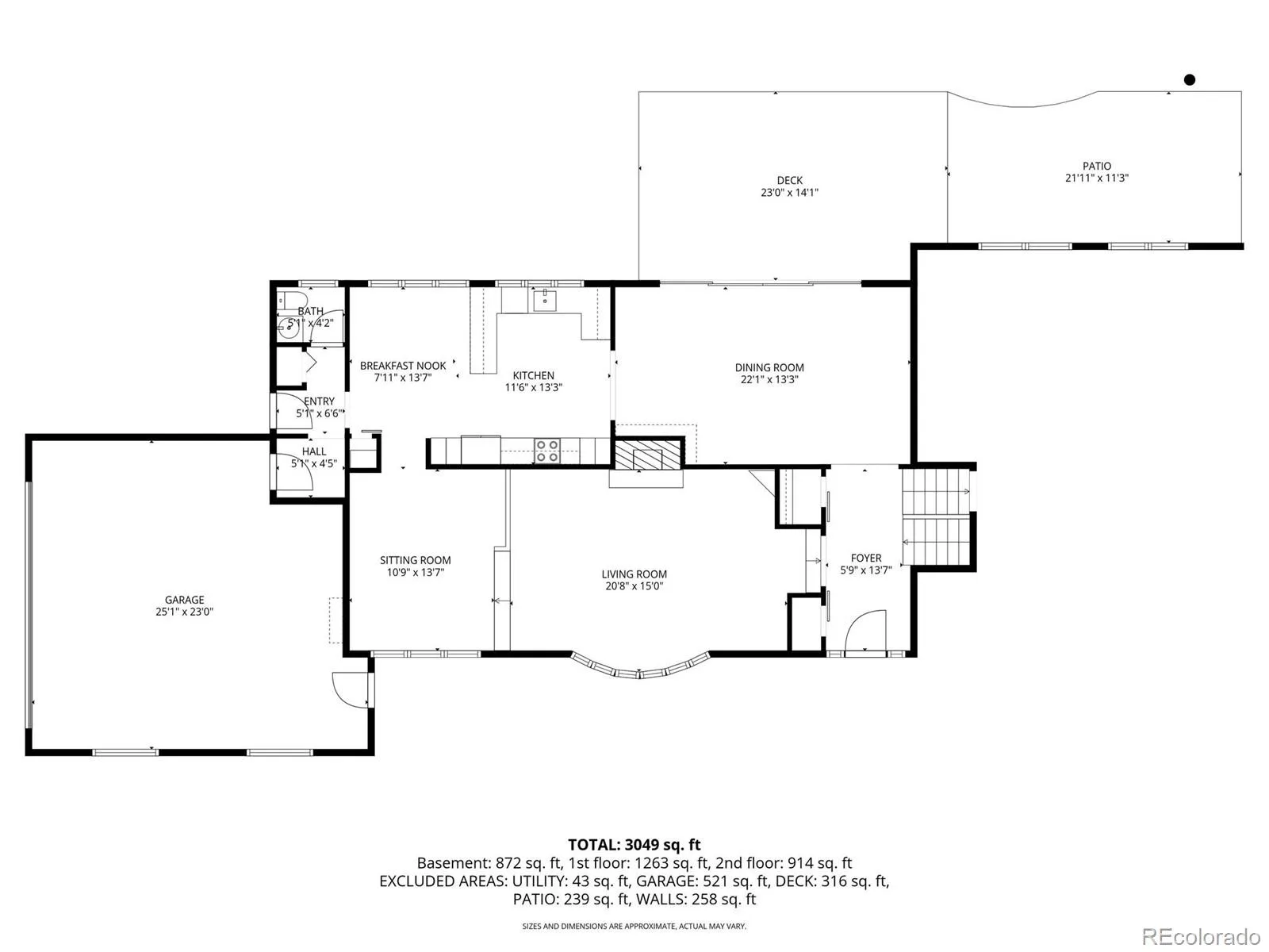 1863 N Rocky View Road Castle Rock CO 80108 | MLS #REC2282088 06132026033201 1600 47