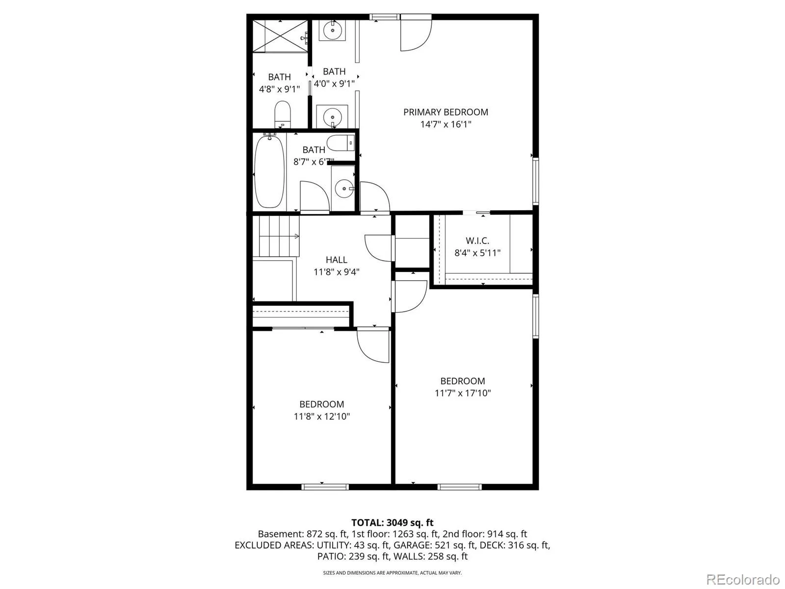 1863 N Rocky View Road Castle Rock CO 80108 | MLS #REC2282088 06132026033201 1600 48