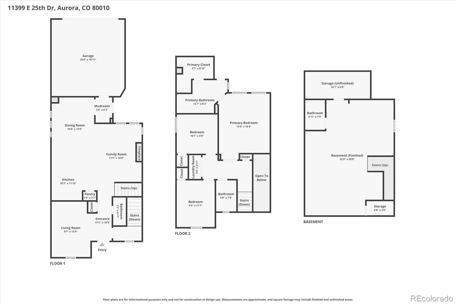 11399 E 25th Drive Aurora CO 80010 MLS #REC2306413 05052026034821 1600 32