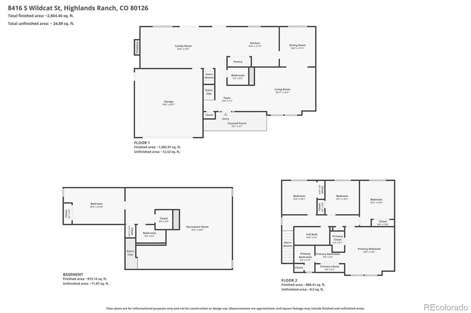 8416 S Wildcat Street Littleton CO 80126 MLS #REC2405728 06182026072056 1600 31
