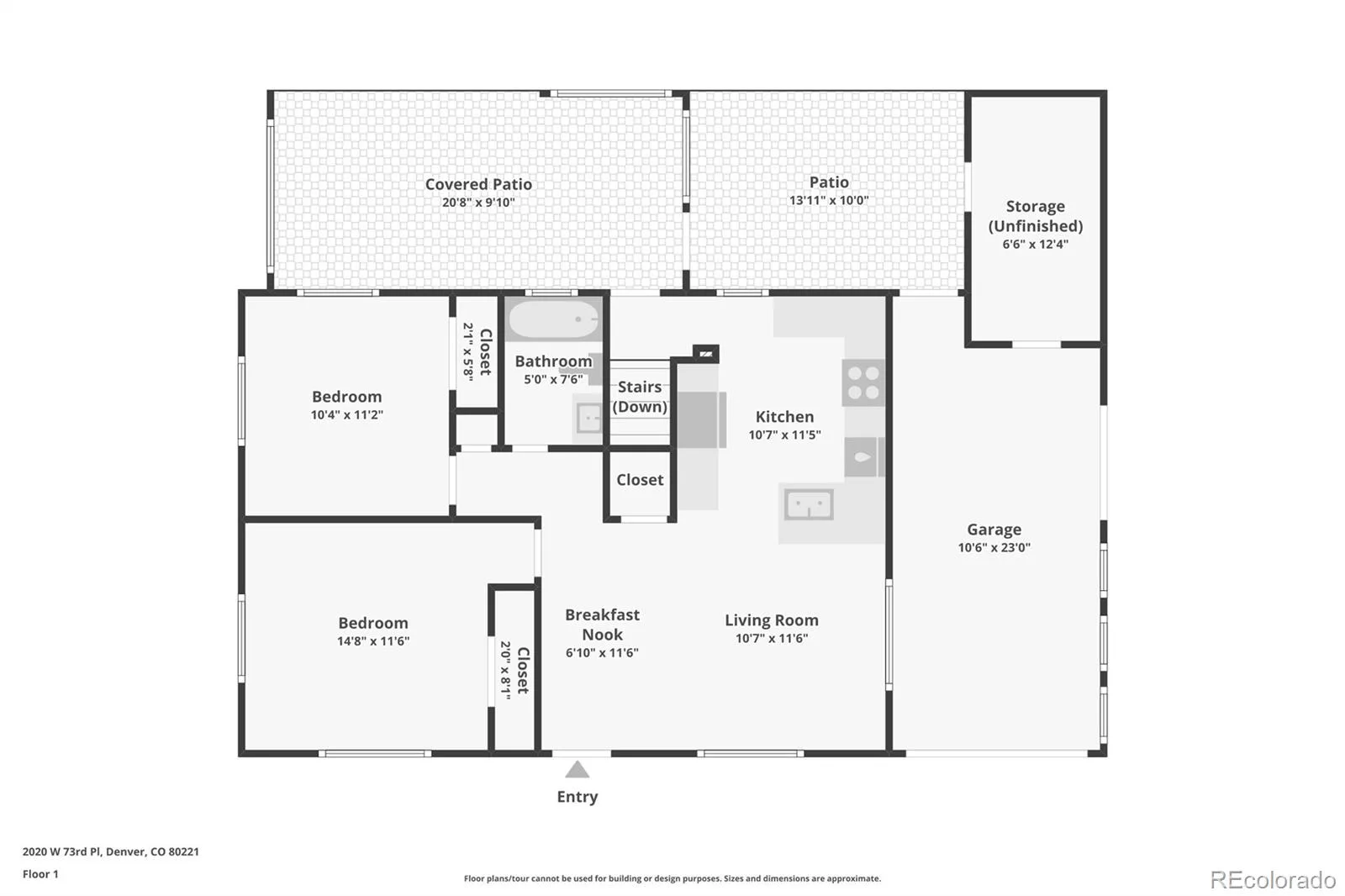 2020 W 73rd Place Denver CO 80221 | MLS #REC2442644 08122026212824 1600 36