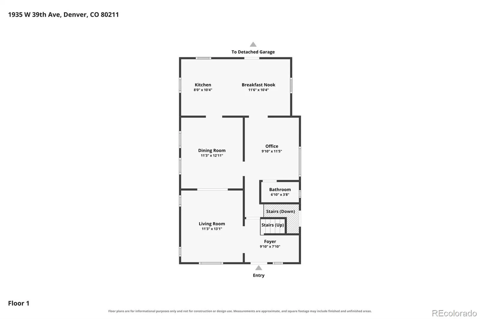 1935 W 39th Avenue Denver CO 80211 | MLS #REC2460075 09222026221913 1600 29