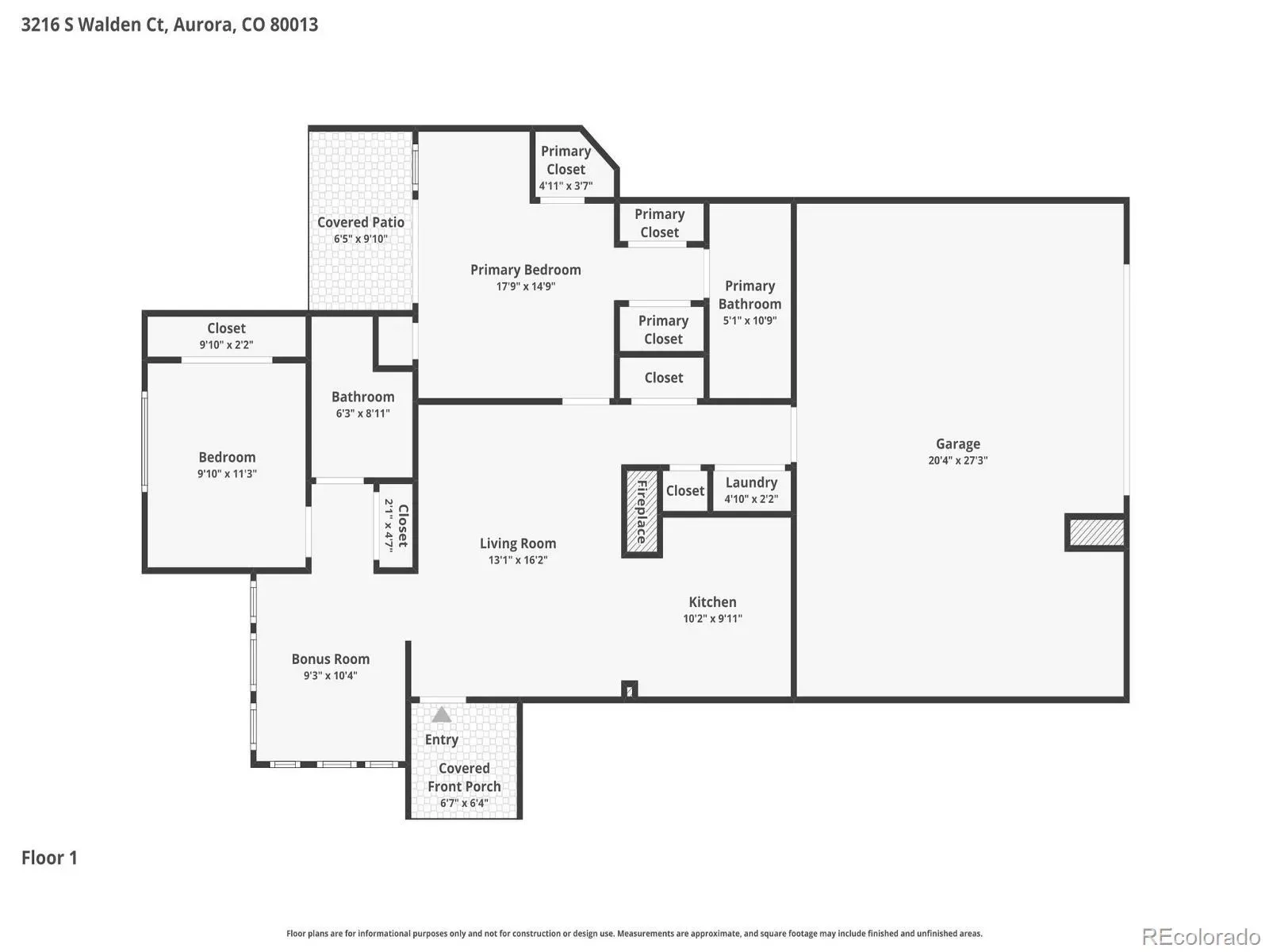 3216 S Walden Court #L Aurora CO 80013 MLS #REC2482228 03252026153308 1600 28