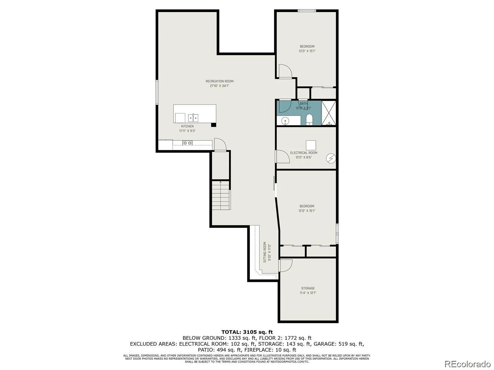 1170 Mcmurdo Circle Castle Rock CO 80108 | MLS #REC2501381 08212026020318 1600 29