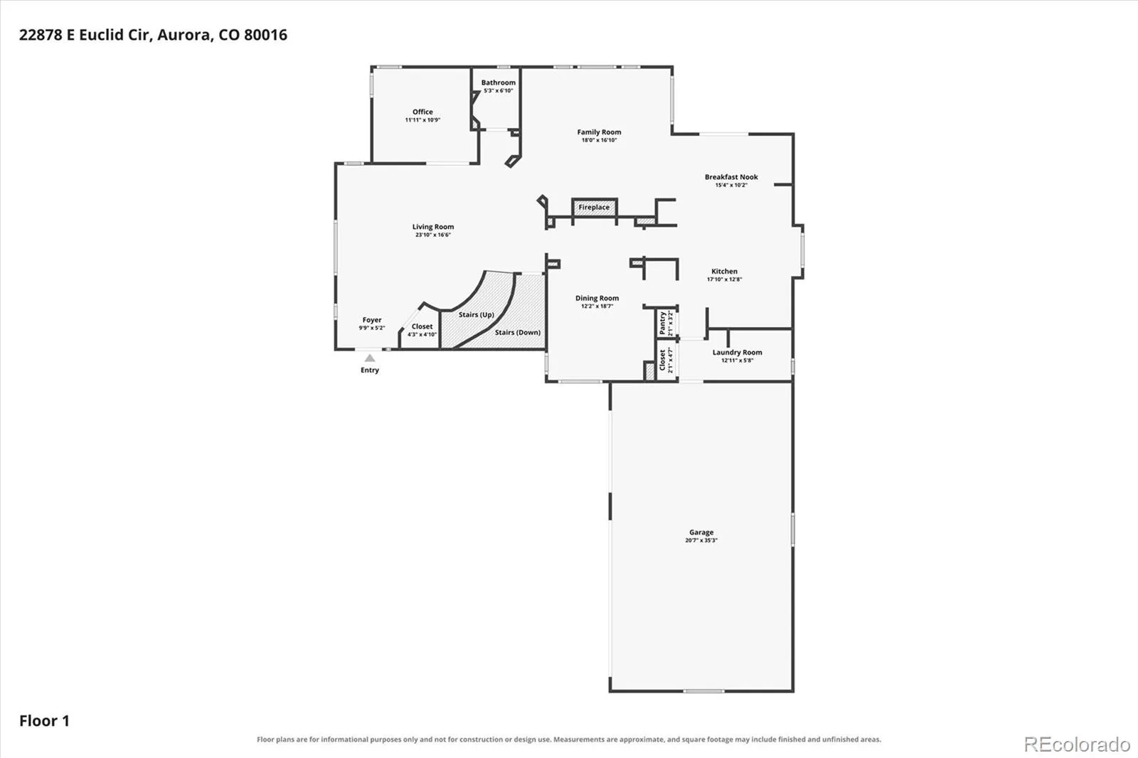 22878 E Euclid Circle Aurora CO 80016 | MLS #REC2502905 10052026224216 1600 46