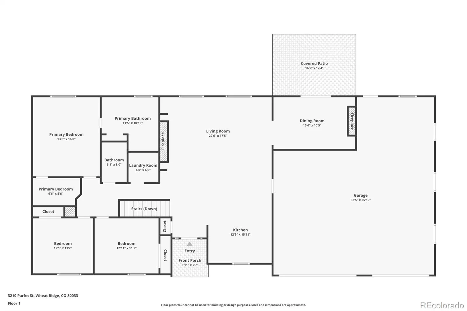 3210 Parfet Street Wheat Ridge CO 80033 MLS #REC2509325 06172026003818 1600 48