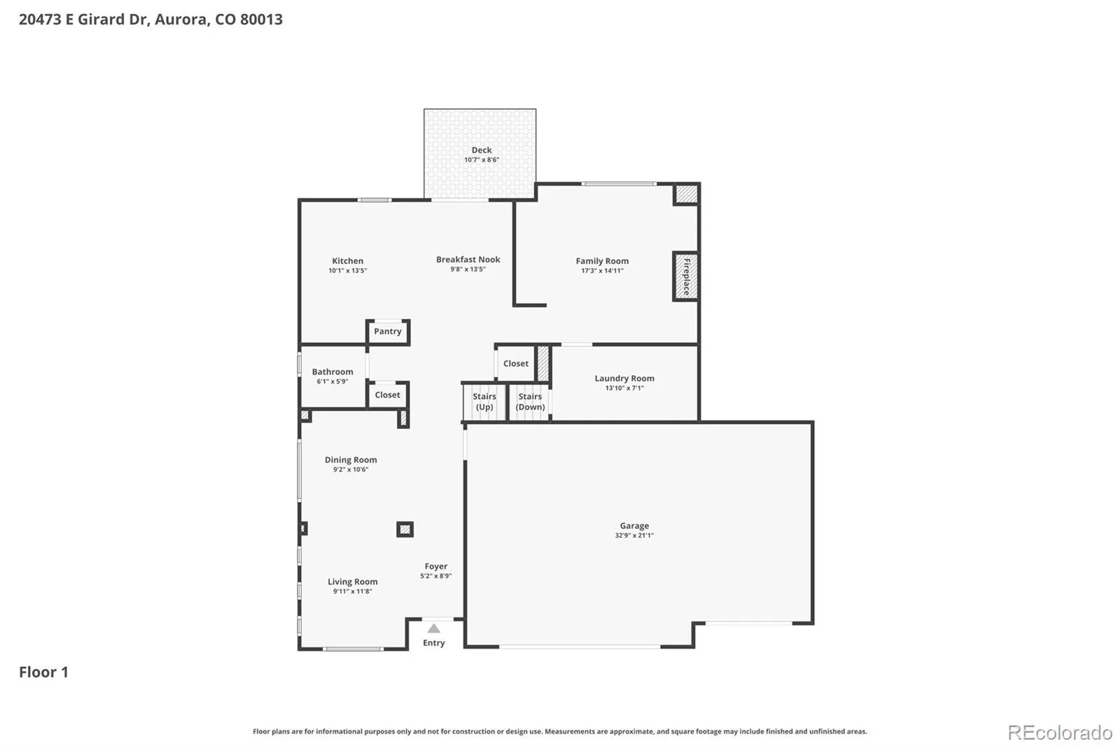 20473 E Girard Drive Aurora CO 80013 MLS #REC2539771 04222026163633 1600 40