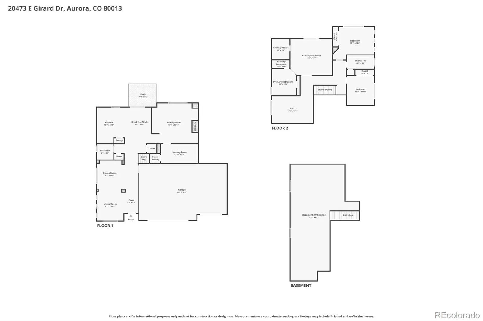20473 E Girard Drive Aurora CO 80013 MLS #REC2539771 04222026163633 1600 42