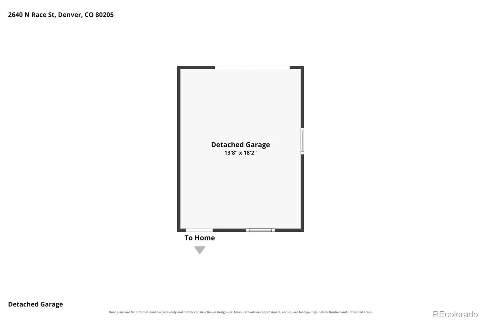2640 N Race Street Denver CO 80205 | MLS #REC2612073 08182026001253 1600 20
