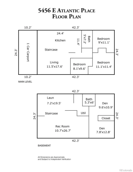 5456 E Atlantic Place Denver CO 80222 MLS #REC2683898 07062026150640 800 28