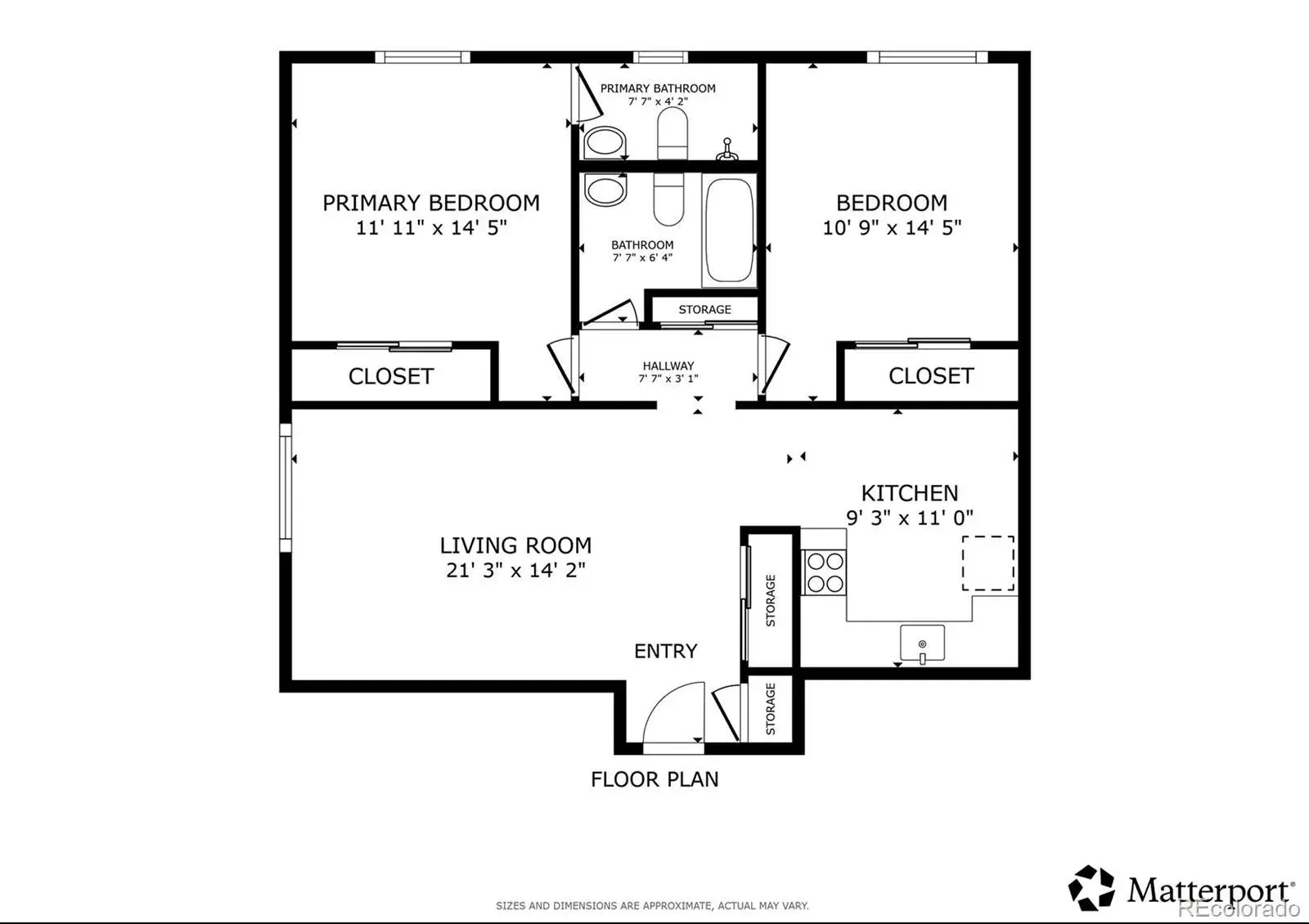 1050 N Lafayette Street #108 Denver CO 80218 MLS #REC2746970 01132026005403 1600 29