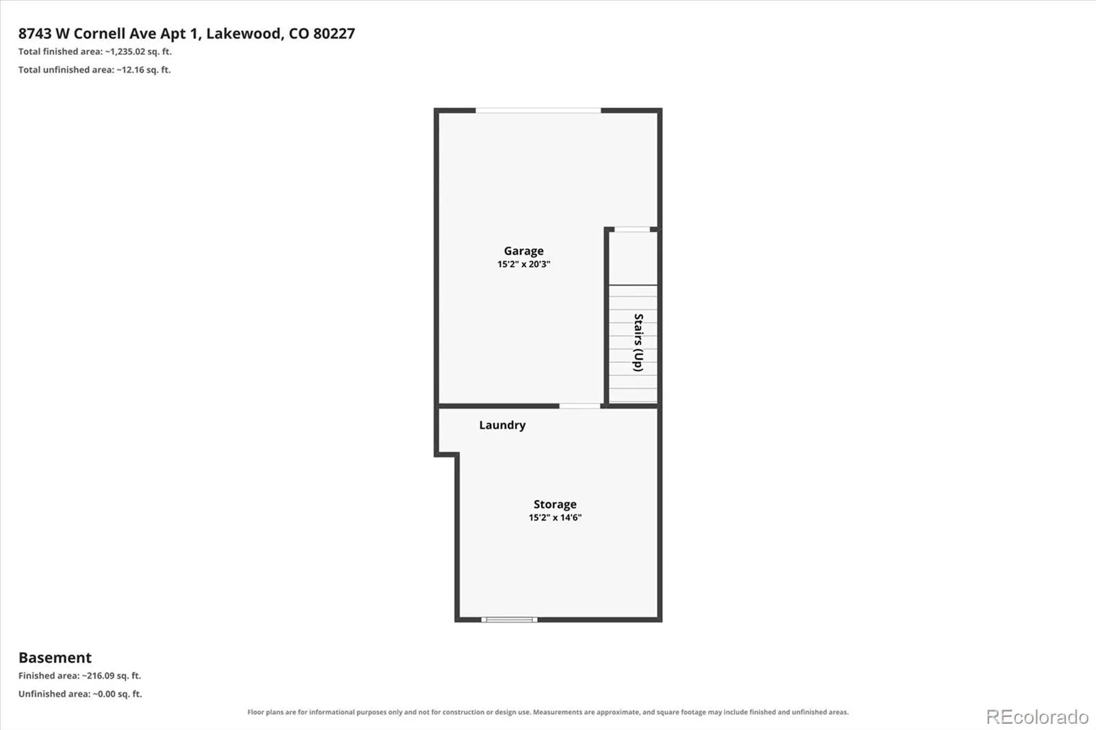 8743 W Cornell Avenue #1 Denver CO 80227 | MLS #REC2787941 08272026161143 1600 28