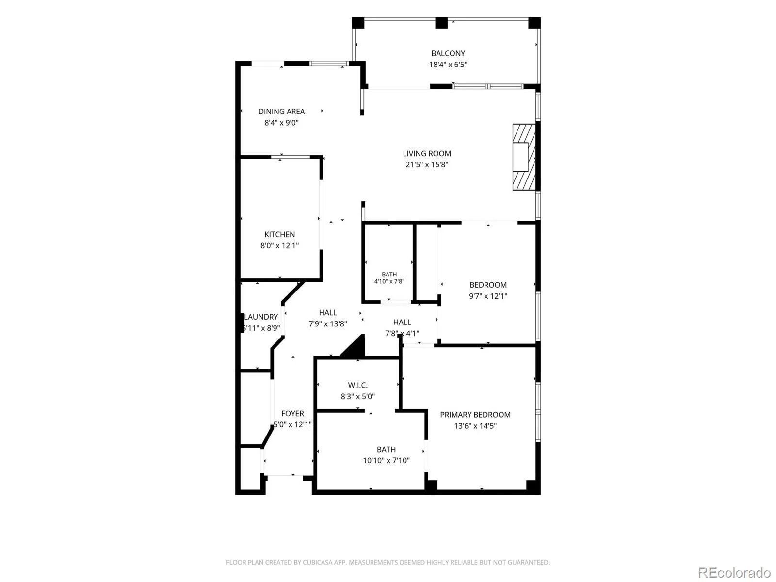 45 N Ogden Street #303 Denver CO 80218 | MLS #REC2816502 08212026173642 1600 18